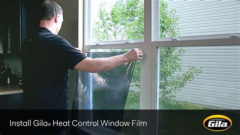 gila titanium heat control window film installation